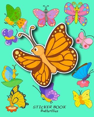 Book cover for Sticker Book Butterflies