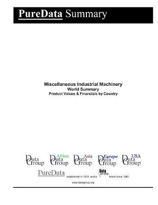 Cover of Miscellaneous Industrial Machinery World Summary