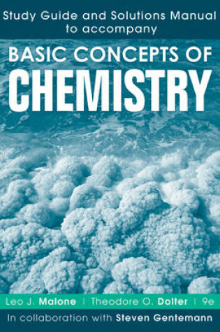 Cover of Basic Concepts of Chemistry, 9e Study Guide and Solutions Manual