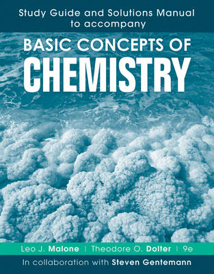 Book cover for Basic Concepts of Chemistry, 9e Study Guide and Solutions Manual