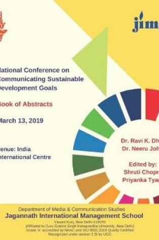 Cover of National Conference on Communicating Sustainable Development Goals