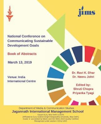 Book cover for National Conference on Communicating Sustainable Development Goals