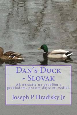 Book cover for Dan's Duck - Slovak