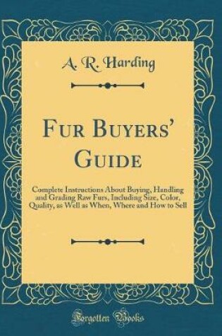 Cover of Fur Buyers' Guide