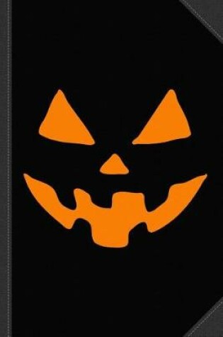 Cover of Jack-O-Lantern Pumpkin Halloween Journal Notebook