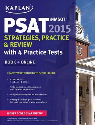 Book cover for Kaplan PSAT/NMSQT 2015