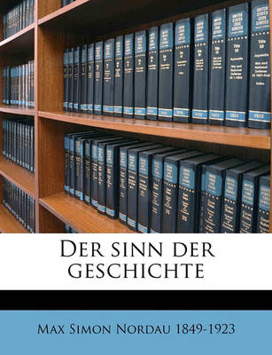 Book cover for Der Sinn Der Geschichte