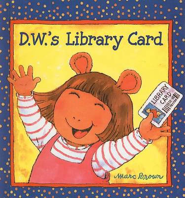 Book cover for D.W.'s Library Card