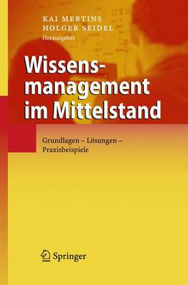 Book cover for Wissensmanagement Im Mittelstand