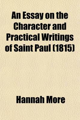 Book cover for An Essay on the Character and Practical Writings of Saint Paul (Volume 2)