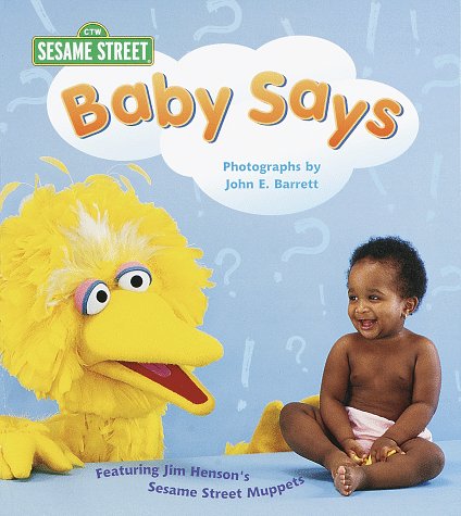 Book cover for Sesame Street: Baby Says