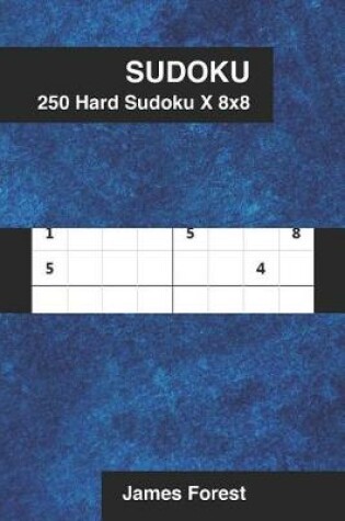 Cover of 250 Hard Sudoku X 8x8