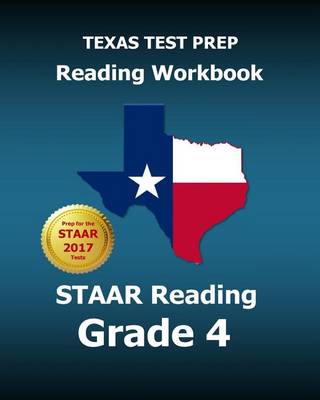 Book cover for Texas Test Prep Reading Workbook Staar Reading Grade 4