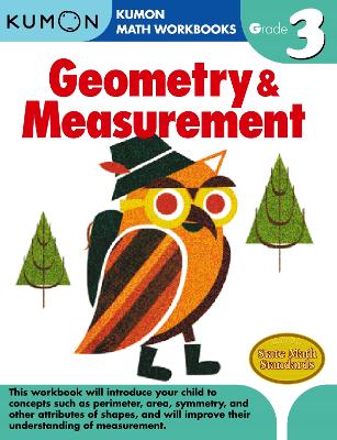 Book cover for Kumon Grade 3 Geometry and Measurement