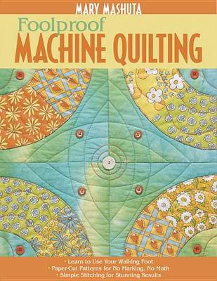 Book cover for Foolproof Machine Quilting