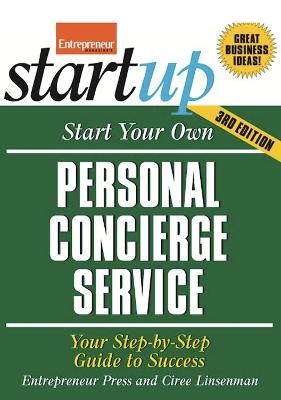 Book cover for Start Your Own Personal Concierge Service 3/E