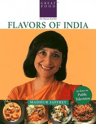 Book cover for Madhur Jaffrey's Flavors of India