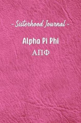 Cover of Sisterhood Journal Alpha Pi Phi