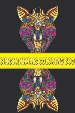 Cover of chibi animals coloring book
