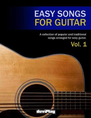 Book cover for Easy Songs for Guitar. Vol 1