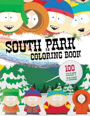 Book cover for South Park Coloring Book