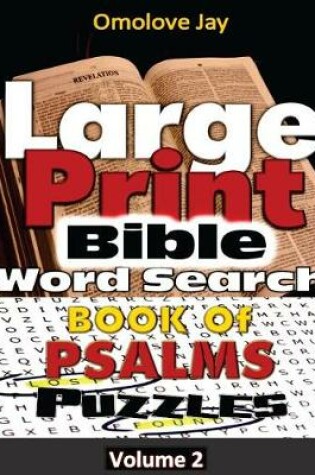 Cover of Large Print Bible WORDSEARCH ON THE BOOK OF PSALMS VOLUME TWO