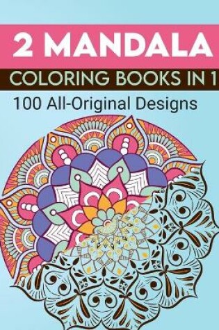 Cover of 2 Mandala Coloring Book in 1