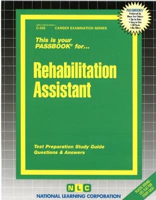 Book cover for Rehabilitation Assistant