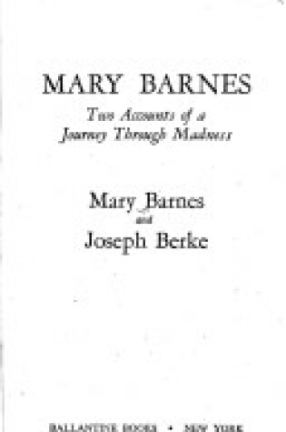 Cover of Mary Barnes