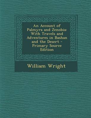 Book cover for Account of Palmyra and Zenobia