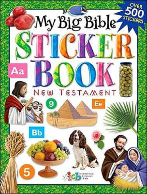 Book cover for My Big Bible Sticker Book