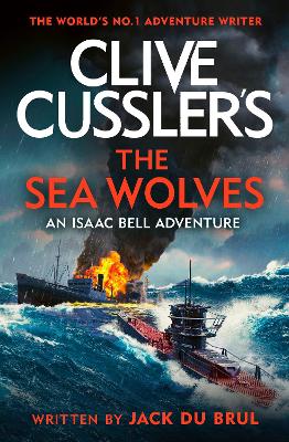 Book cover for Clive Cussler's The Sea Wolves