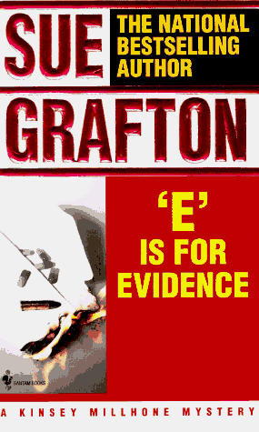 Book cover for "E" is for Evidence