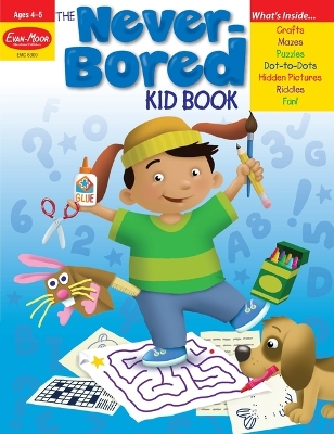Book cover for The Never-Bored Kid Book
