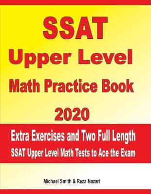 Book cover for SSAT Upper Level Math Practice Book 2020