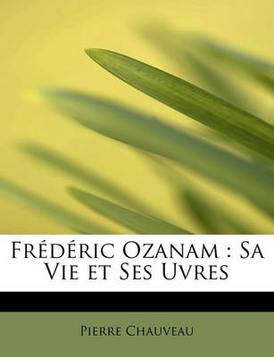 Book cover for Fr D Ric Ozanam