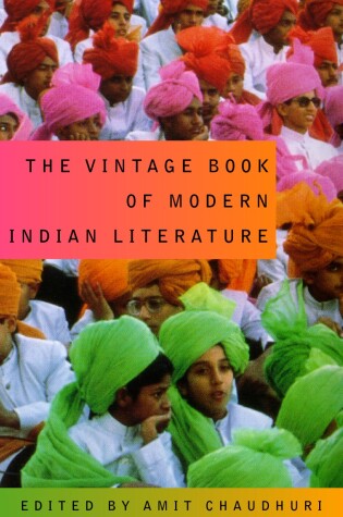 Cover of The Vintage Book of Modern Indian Literature