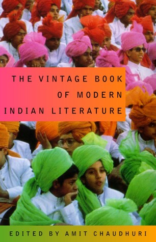 Book cover for The Vintage Book of Modern Indian Literature