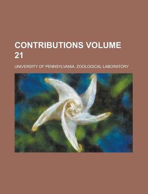 Book cover for Contributions Volume 21