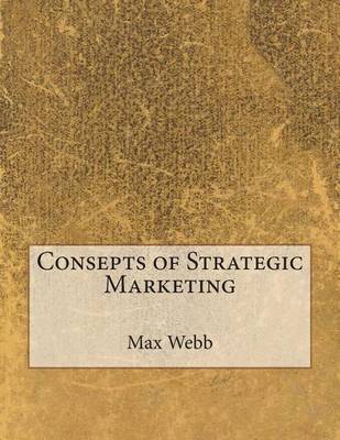 Book cover for Consepts of Strategic Marketing