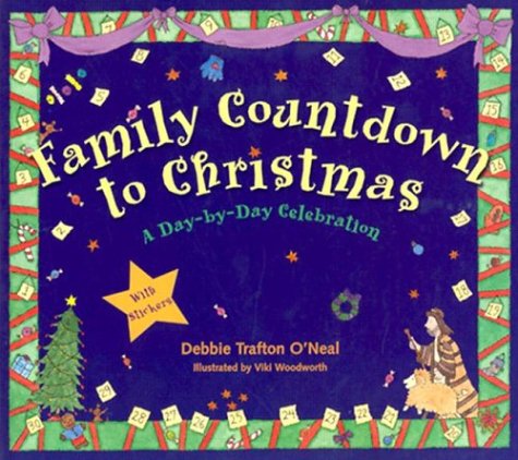 Book cover for Family Countdown to Christmas