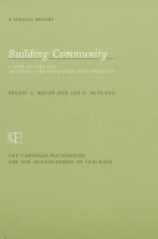 Cover of Building Community: A New Future for Architecture Educating & Practice (Paper Only)