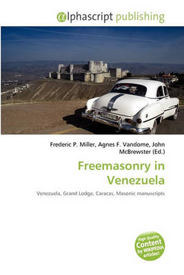 Cover of Freemasonry in Venezuela