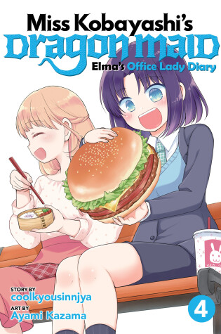 Cover of Miss Kobayashi's Dragon Maid: Elma's Office Lady Diary Vol. 4
