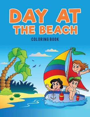 Book cover for Day at the Beach Coloring Book