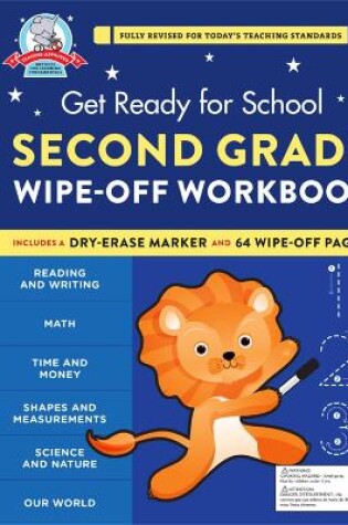 Cover of Get Ready for School: Second Grade Wipe-Off Workbook