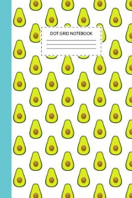Book cover for Avocado Dot Grid Journal