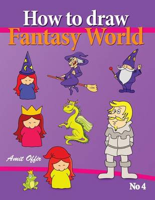 Book cover for How to Draw Fantasy World