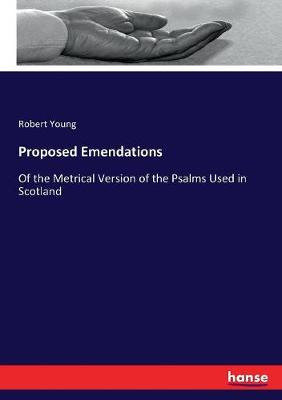 Book cover for Proposed Emendations