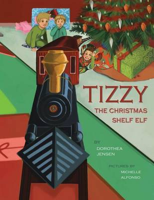Book cover for Tizzy, the Christmas Shelf Elf